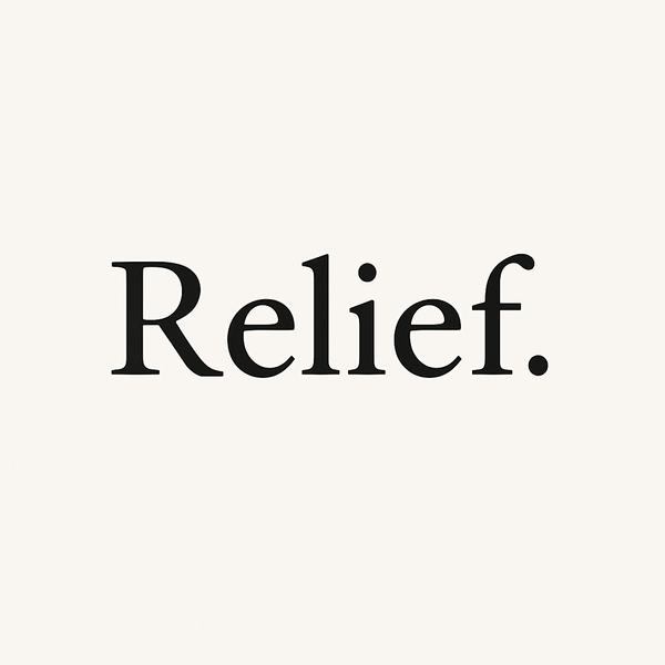 Relief.