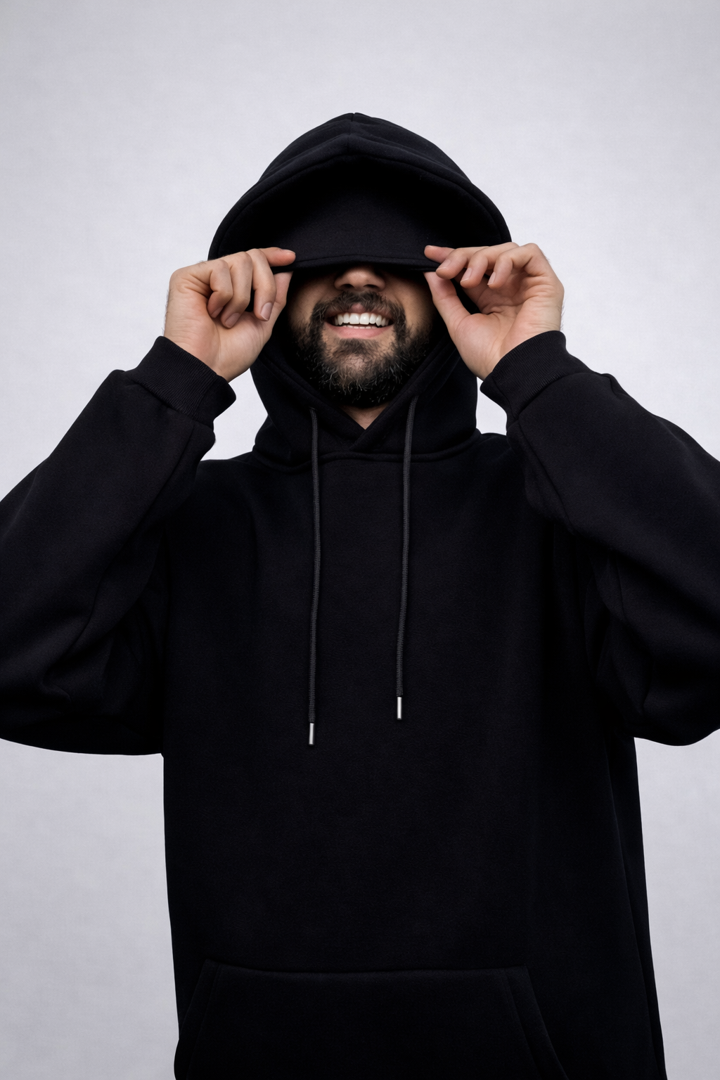 Oversized Travel Hoodie (Black)