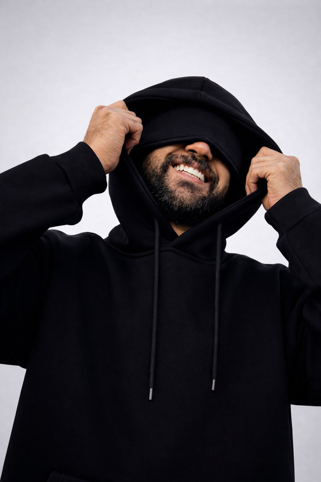 Oversized Travel Hoodie (Black)