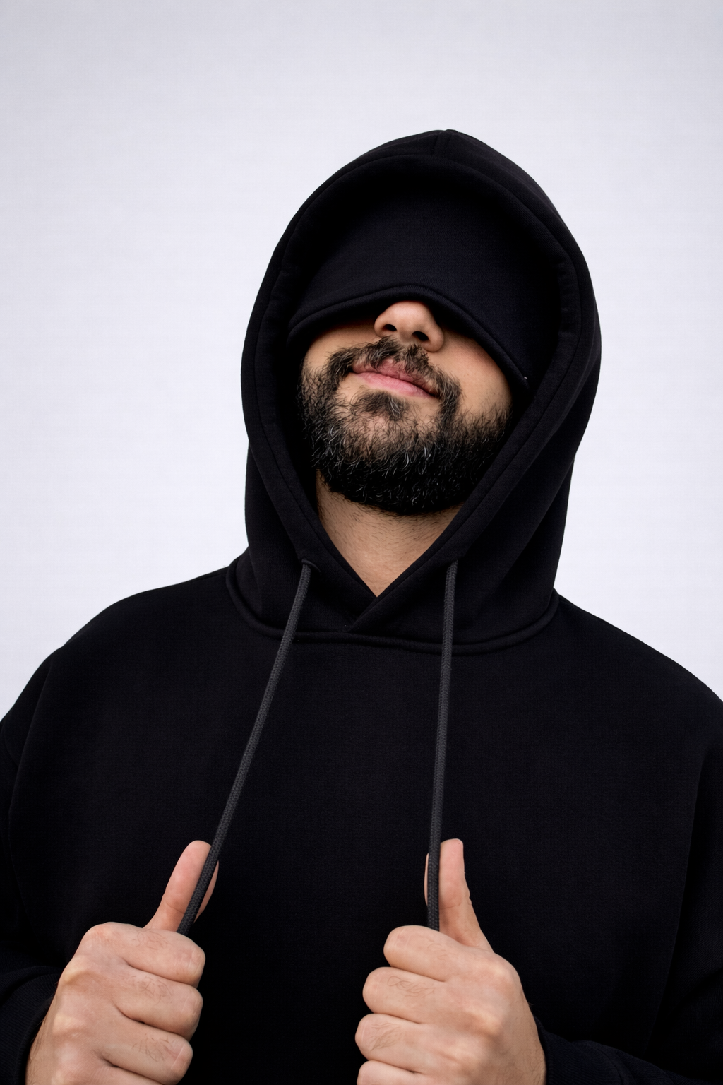 Oversized Travel Hoodie (Black)